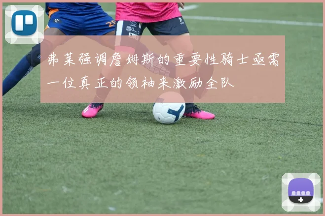 弗莱强调詹姆斯的重要性骑士亟需一位真正的领袖来激励全队